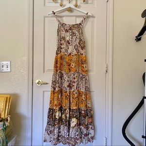 Spell desert daisy maxi dress L